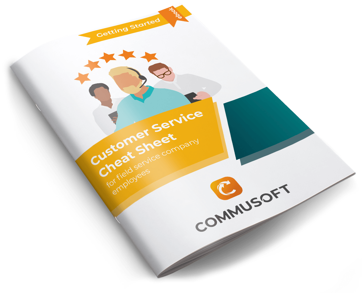 Customer Service Cheat Sheet For Field Service Business Employees eBook TOFU