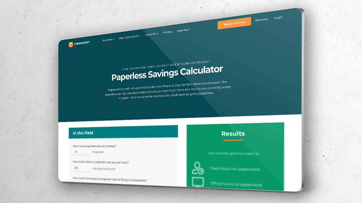 Paperless Savings Calculator